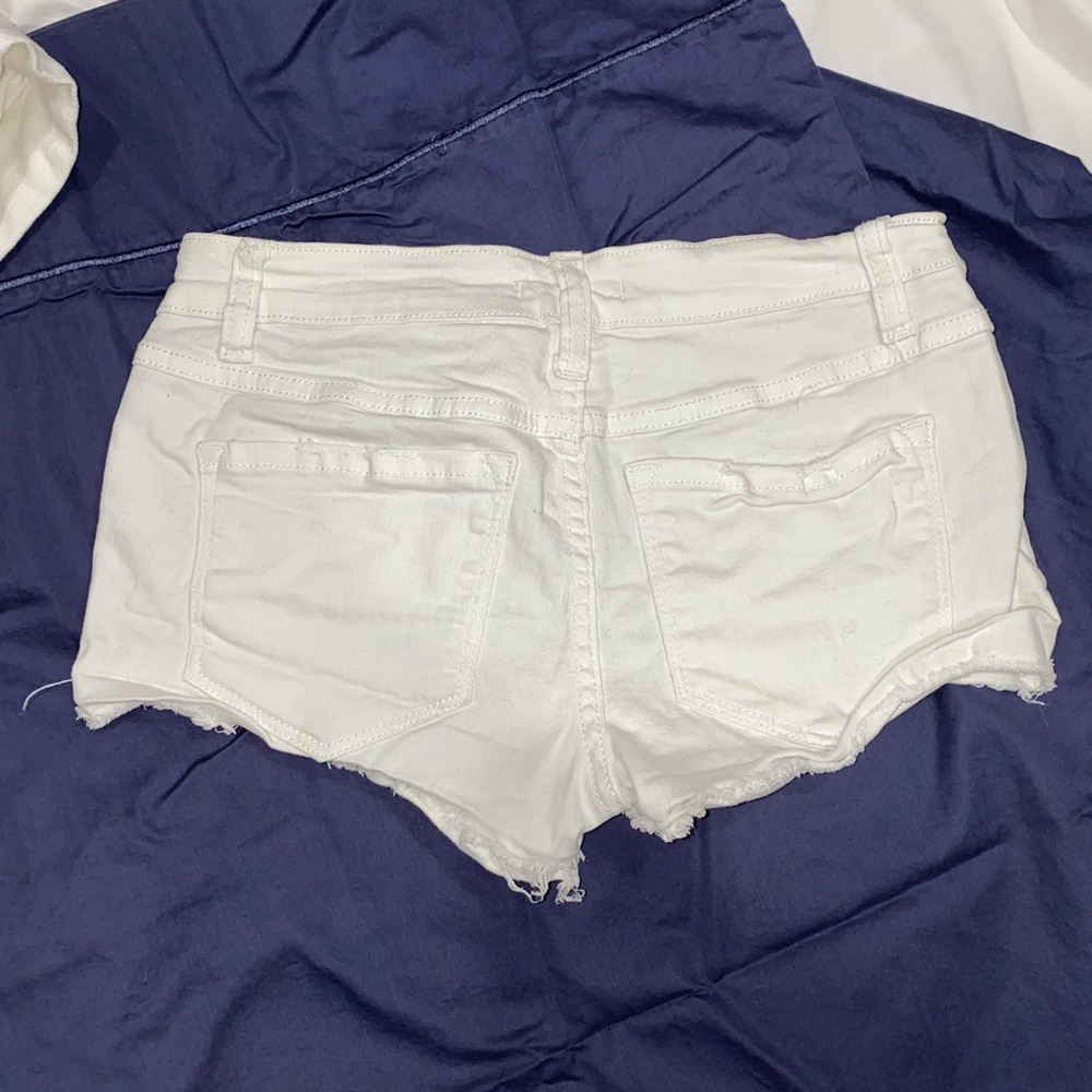 Klique B. White Shorts